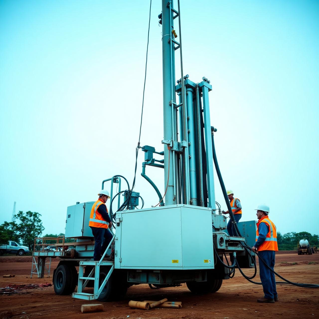 ProDrill drilling rig in operation